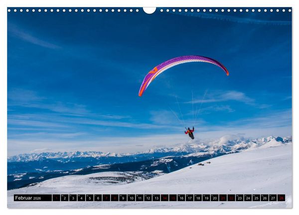 Produktbild: Paragliding - unvergessliche Momente erleben (Wandkalender 2026 DIN A3 quer), CALVENDO Monatskalender