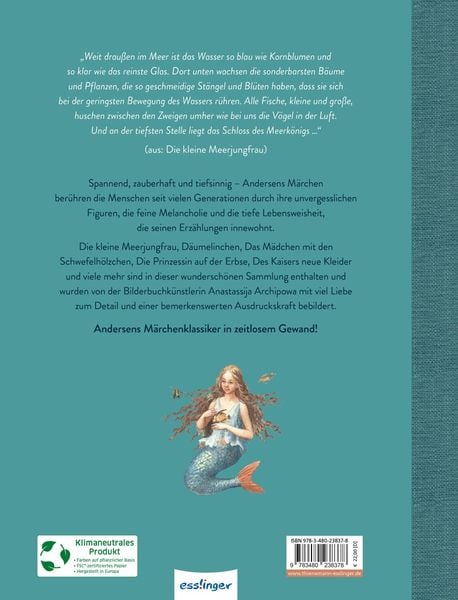 Produktbild: Die sch&ouml;nsten M&auml;rchen von Hans Christian Andersen