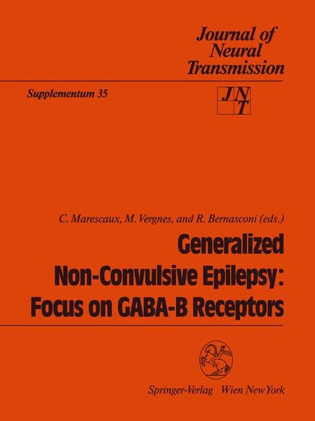 Produktbild: Generalized Non-Convulsive Epilepsy: Focus on GABA-B Receptors