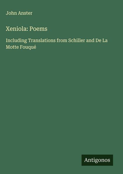 Produktbild: Xeniola: Poems