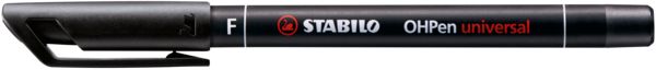 Produktbild: STABILO Folienstift OHPen F 0,7mm permanent schwarz