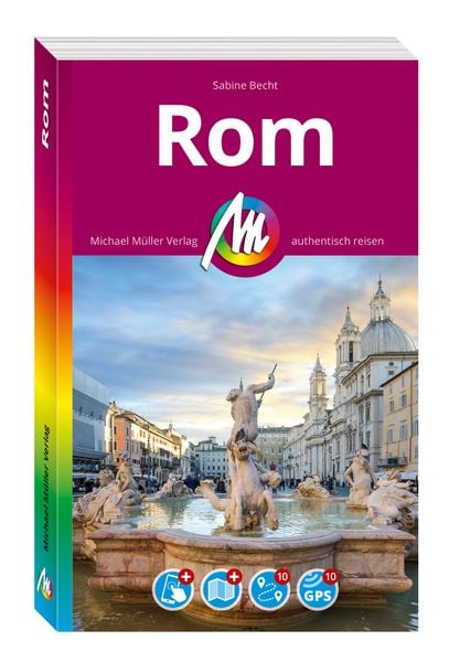 Produktbild: MICHAEL M&Uuml;LLER Reisef&uuml;hrer Rom MM-City