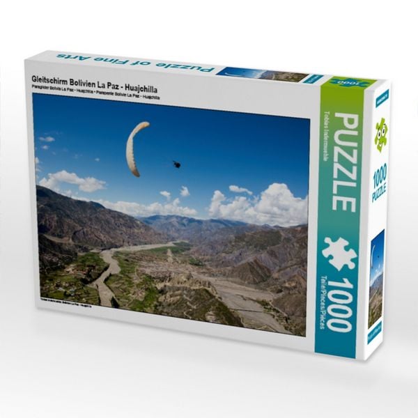 Gleitschirm Bolivien La Paz - Huajchilla (Puzzle)