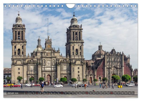 Produktbild: Mexiko, eine Fotoreise (Wandkalender 2026 DIN A4 quer), CALVENDO Monatskalender