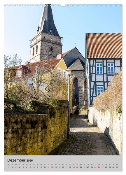Produktbild: Warburg - Ansichten einer Stadt (Wandkalender 2026 DIN A2 hoch), CALVENDO Monatskalender