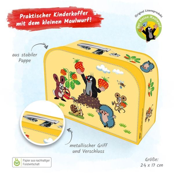 Produktbild: Tr&ouml;tsch Der kleine Maulwurf Kinderkoffer medium