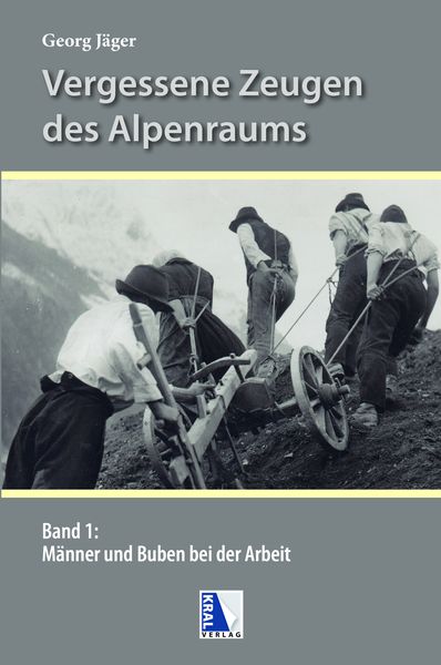 Produktbild: M&auml;nner und Buben bei der Arbeit in den Alpen