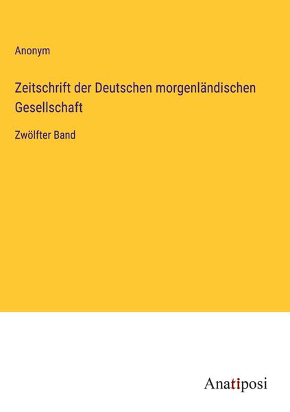 Produktbild: Zeitschrift der Deutschen morgenl&auml;ndischen Gesellschaft