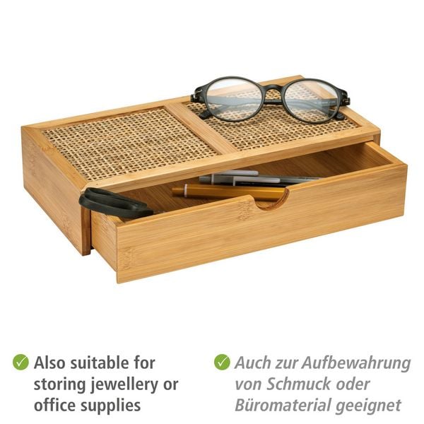 Produktbild: Badbox Mod. Allegre mit Schublade, aus Bambus und Rattan