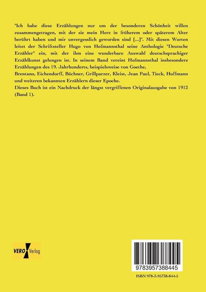 Produktbild: Deutsche Erz&auml;hler