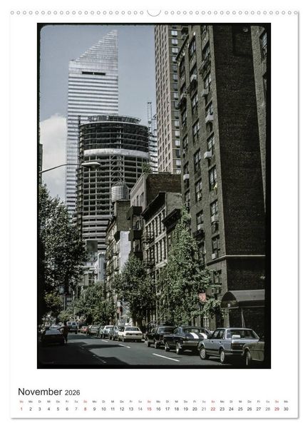 Produktbild: NEW YORK CITY - Vintage Views (Wandkalender 2026 DIN A2 hoch), CALVENDO Monatskalender