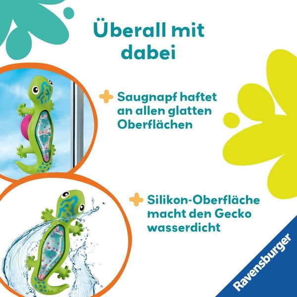 Produktbild: Ravensburger 4870 - play+ Regenmacher: Gecko
