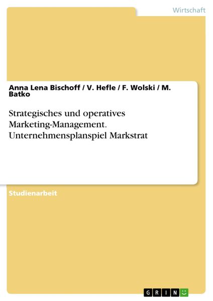 Produktbild: Strategisches und Operatives Marketing-Management