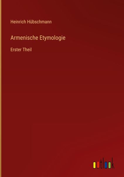 Produktbild: Armenische Etymologie
