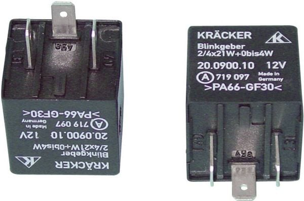 Kräcker 20.0900.10 Kfz-Relais 12 V/DC 20A 1 Schließer