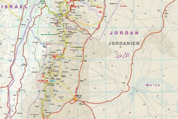 Produktbild: Reise Know-How Landkarte Jordanien / Jordan (1:400.000)