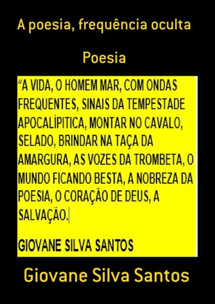 Produktbild: A Poesia, Frequ&ecirc;ncia Oculta