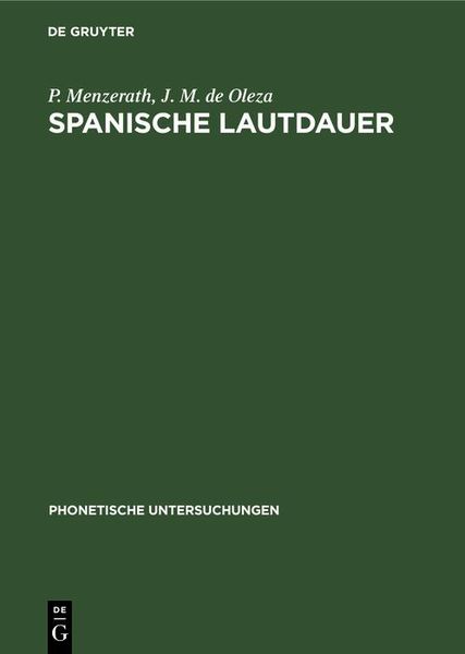 Produktbild: Spanische Lautdauer