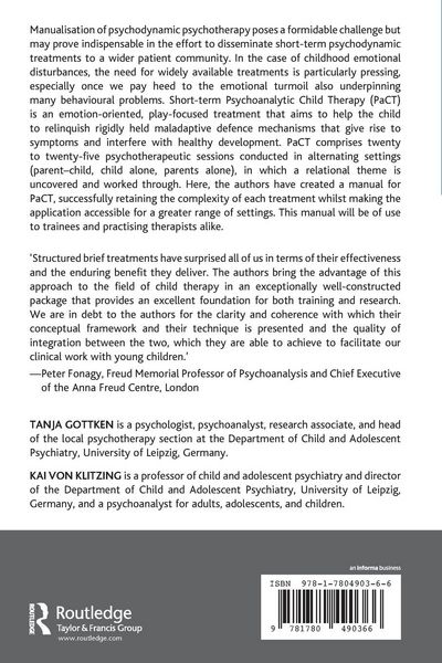 Produktbild: Manual for Short-term Psychoanalytic Child Therapy (PaCT)