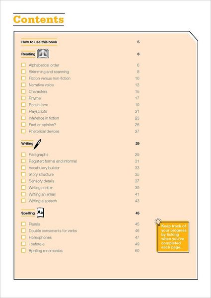 Produktbild: KS3 Year 7 English Targeted Practice Workbook with answers.