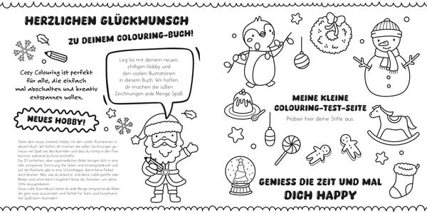 Produktbild: Cosy Coloring - S&uuml;&szlig;er Weihnachtszauber