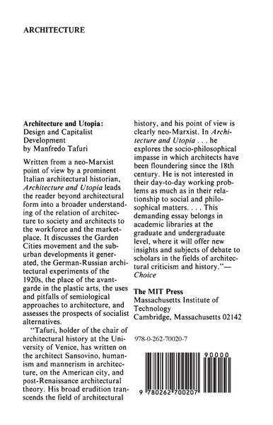 Produktbild: Architecture and Utopia