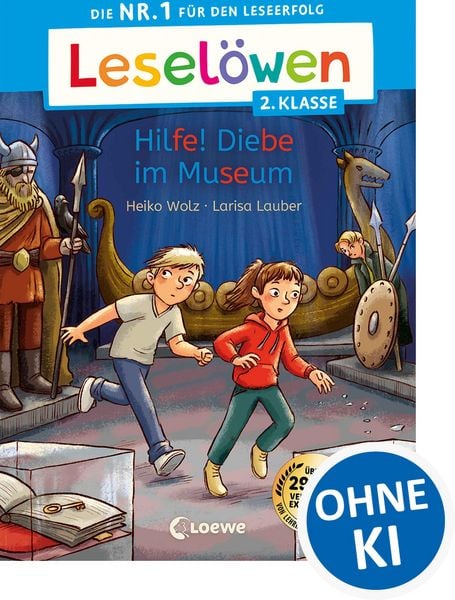 Produktbild: Lesel&ouml;wen 2. Klasse - Hilfe! Diebe im Museum