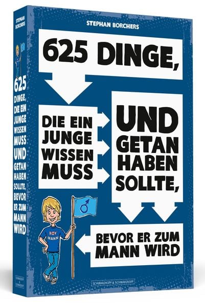 Produktbild: 625 Dinge, die ein Junge wissen muss und getan haben sollte, bevor er zum Mann wird