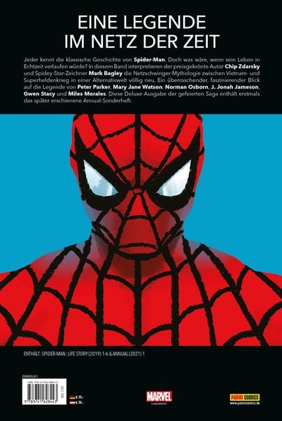 Produktbild: Spider-Man: Die Geschichte eines Lebens (Neuauflage)