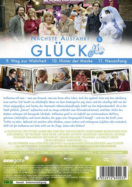 Produktbild: N&auml;chste Ausfahrt Gl&uuml;ck Staffel 5 [2 DVD]