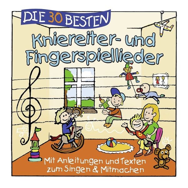 Produktbild: Die 30 besten Kniereiter- und Fingerspiellieder