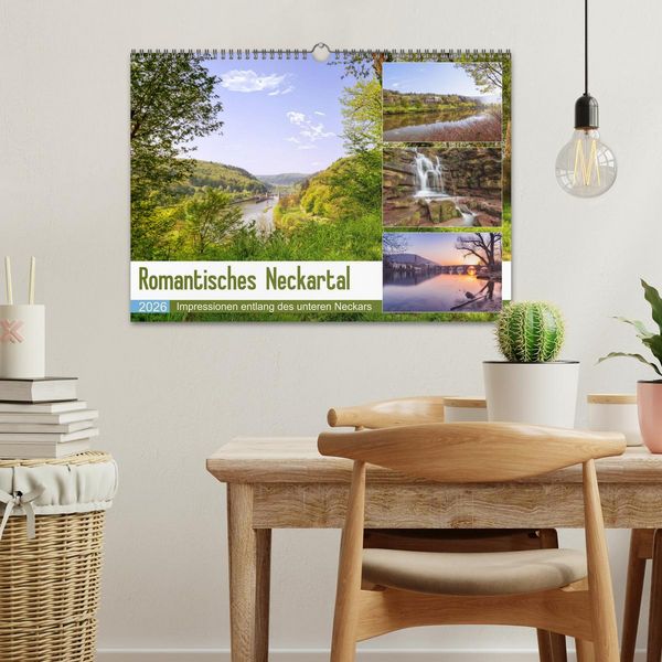 Produktbild: Romantisches Neckartal (Wandkalender 2026 DIN A3 quer), CALVENDO Monatskalender
