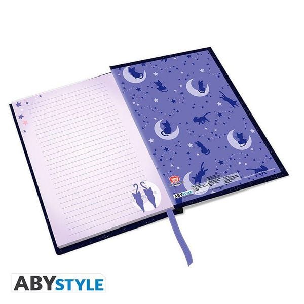 Produktbild: SAILOR MOON - Premium A5 Notebook "Luna & Artemis"