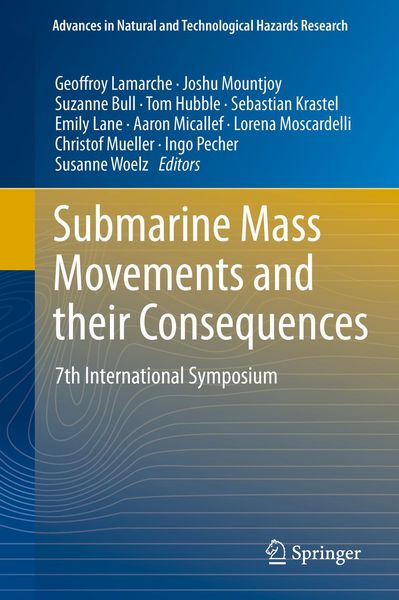 Produktbild: Submarine Mass Movements and their Consequences