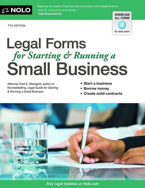 Produktbild: Legal Forms for Starting & Running a Small Business
