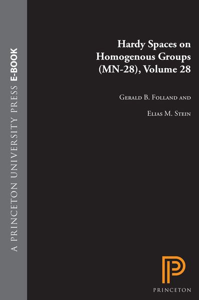 Produktbild: Hardy Spaces on Homogeneous Groups