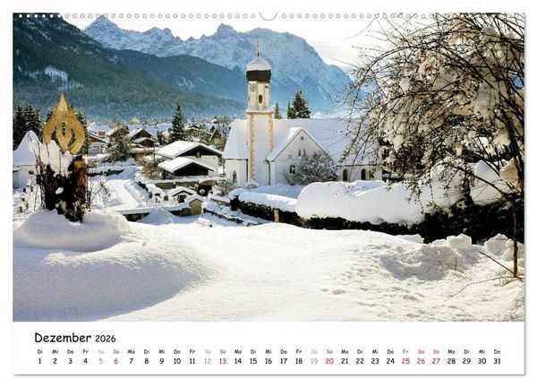 Produktbild: Wundersch&ouml;nes Isartal 2026 (hochwertiger Premium Wandkalender 2026 DIN A2 quer), Kunstdruck in Hochglanz