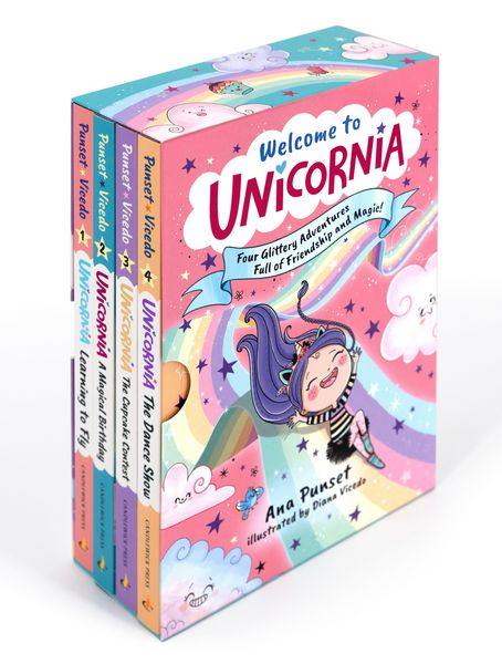 Produktbild: Welcome to Unicornia: Four Glittery Adventures Full of Friendship and Magic!