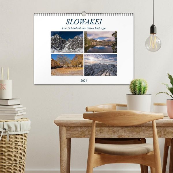 Produktbild: Slowakei - Die Sch&ouml;nheit der Tatra Gebirge (Wandkalender 2026 DIN A3 quer), CALVENDO Monatskalender