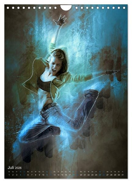 Produktbild: Streetdance - Dynamik pur (Wandkalender 2026 DIN A4 hoch), CALVENDO Monatskalender