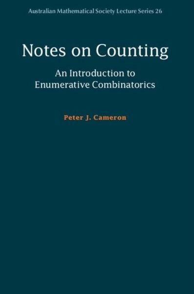 Produktbild: Notes on Counting: An Introduction to Enumerative Combinatorics