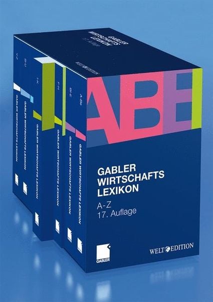 'Gabler Wirtschaftslexikon A-Z' Von 'Riccardo Mosena' - Buch - '978-3 ...