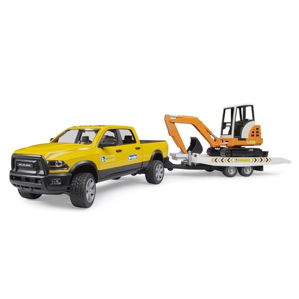Produktbild: RAM 2500 Power Wagon Rental Service+Anh&auml;nger+Minibagger