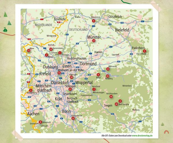 Produktbild: Nordrhein-Westfalen - W&auml;lder