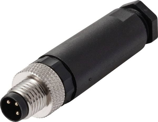 Produktbild: TRU COMPONENTS TC-13752056 Sensor/Aktor Einbaustecker M8 x 1 Stecker, gerade Polzahl Sensoren: 3 1 St.