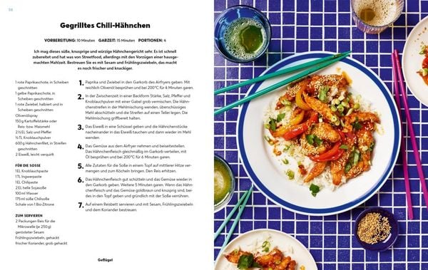 Produktbild: Das geniale Airfryer-Kochbuch &ndash; 15-Minuten-Gerichte