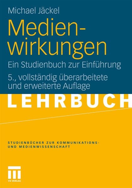 Produktbild: Medienwirkungen