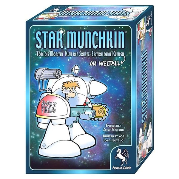 Munchkin Basisspiel + Weltall Erweiterung