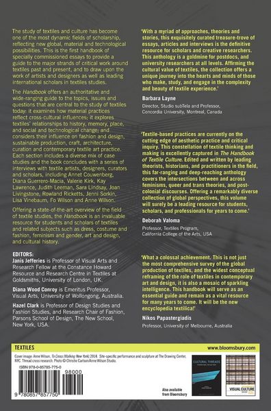 Produktbild: The Handbook of Textile Culture