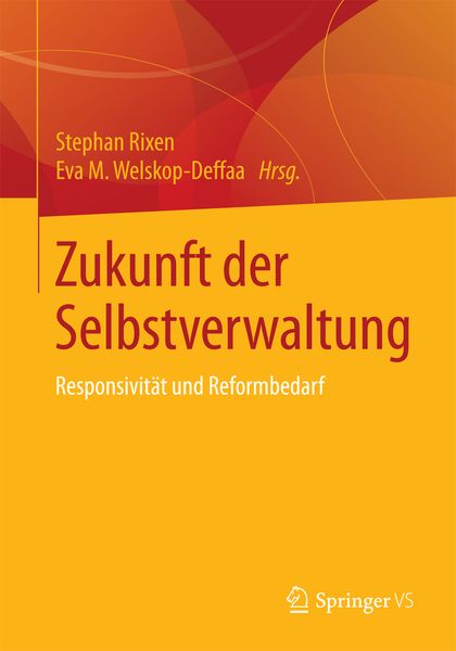 Produktbild: Zukunft der Selbstverwaltung